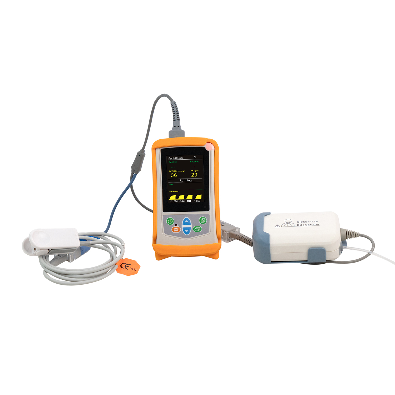 UT100C Vital Signs Monitor sidestream